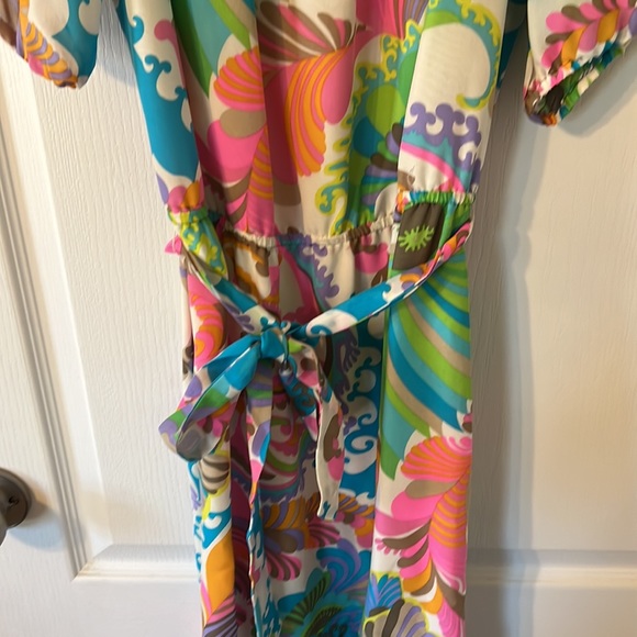 Trina Turk bright dress. Size 8 - Picture 3 of 5